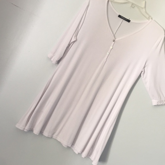 White Jersey Tunic - Picture 5 of 8